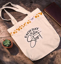 Inspirational Quote Canvas Tote Bag