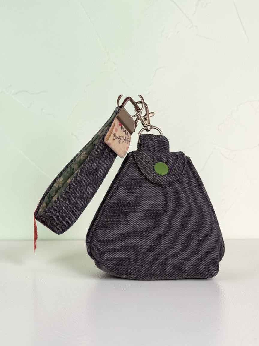 On-The-Go Mini Purse with Matching Wrist Key Chain